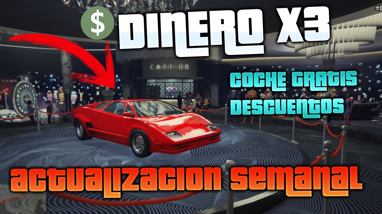 NUEVA ACTUALIZACIÓN SEMANAL GTA 5 ONLINE BONIFICACIONES X3, DESCUENTOS, COCHE DEL Indian Casino Y MÁS!