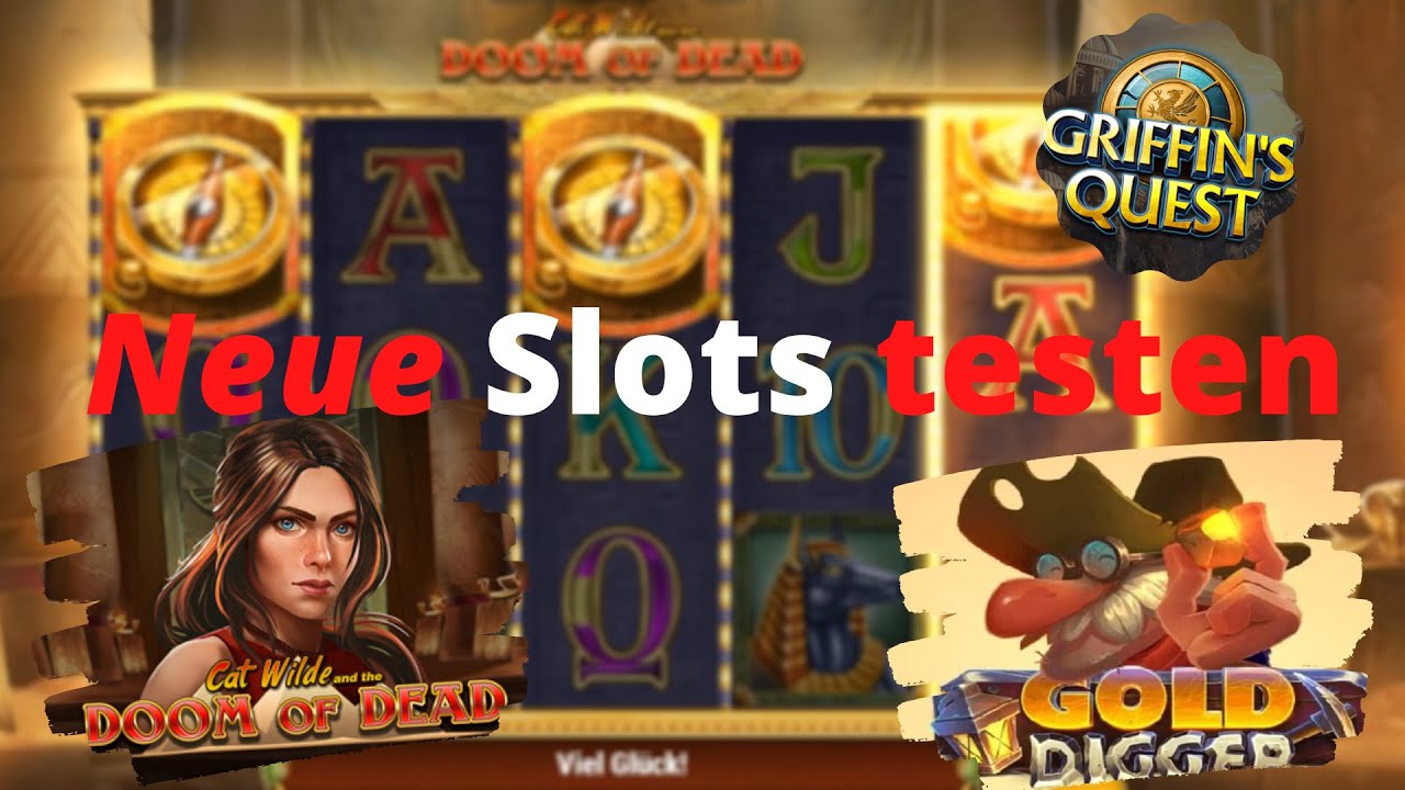 Online Indian Casino Slots- DOOM OF DEAD, Gold Digger, Griffin´s Quest Freispiele?! + Gewinnspiel Auflösung