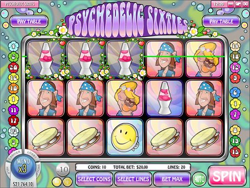 Psychedelic Sixties Lava Lamp | i-Slots | Online Slots | USA Indian Casino Games Online