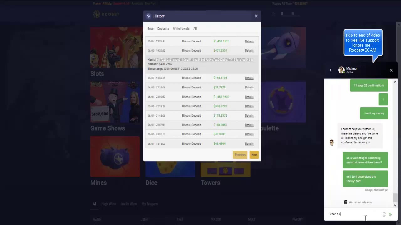 ROOBET SCAM ONLINE Indian Casino EXPOSED