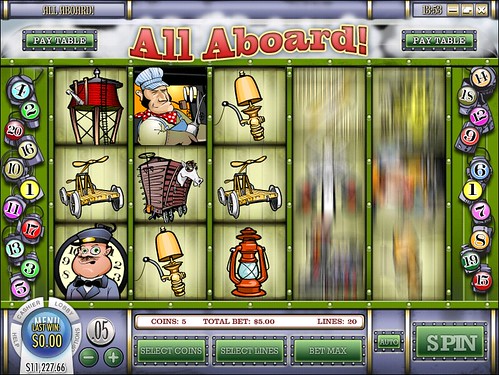 Spinning | All Aboard | 5 Reel Indian Casino Video Slots | Indian Casino Slot Games | Online Indian Casino | USA Indian Casino Games Online