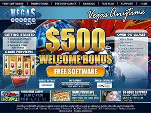 vegas casino online home page