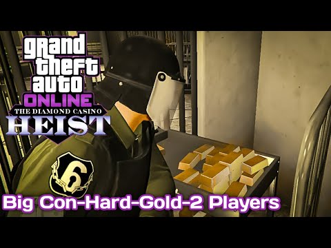 GTA Online Indian Casino Heist "The Big Con" 2-Players (Hard Mode)