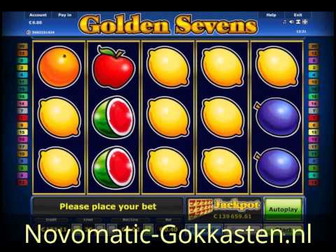 Golden Sevens gokkast – Online Indian Casino Slots van Novomatic