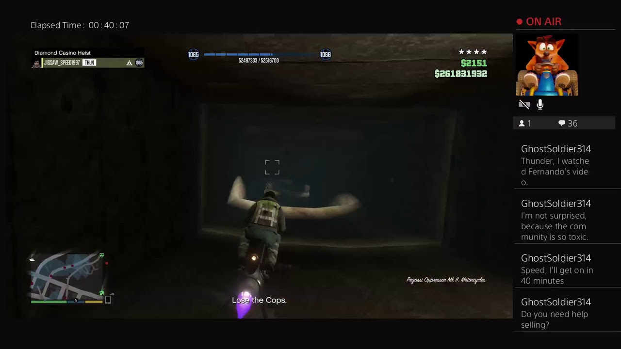 GTA Online Indian Casino Heists Helping Friends and Subs PS4