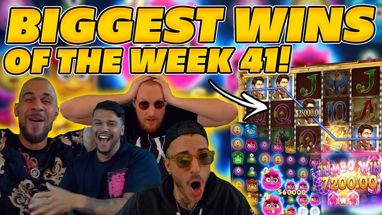 BIGGEST WINS OF THE WEEK 41! INSANE BIG WINS on Online Slots! TWITCH HIGHLIGHTS! BIGGEST WINS OF THE WEEK 41! INSANE BIG WINS on Online Slots! TWITCH HIGHLIGHTS!