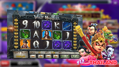 918Kiss Wolf Hunters Slot Game