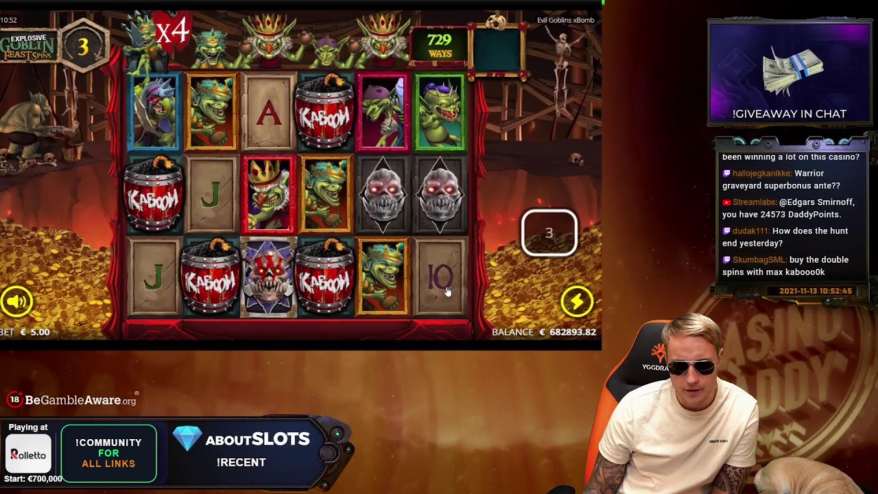 ?HIGHROLL Indian Casino SLOTS W CASINODADDY LIVE ? ABOUTSLOTS.COM – FOR BEST BONUSES AND COMMUNITY!