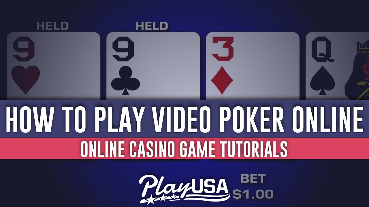How to Play Video Poker Online | Online Indian Casino Game Tutorials