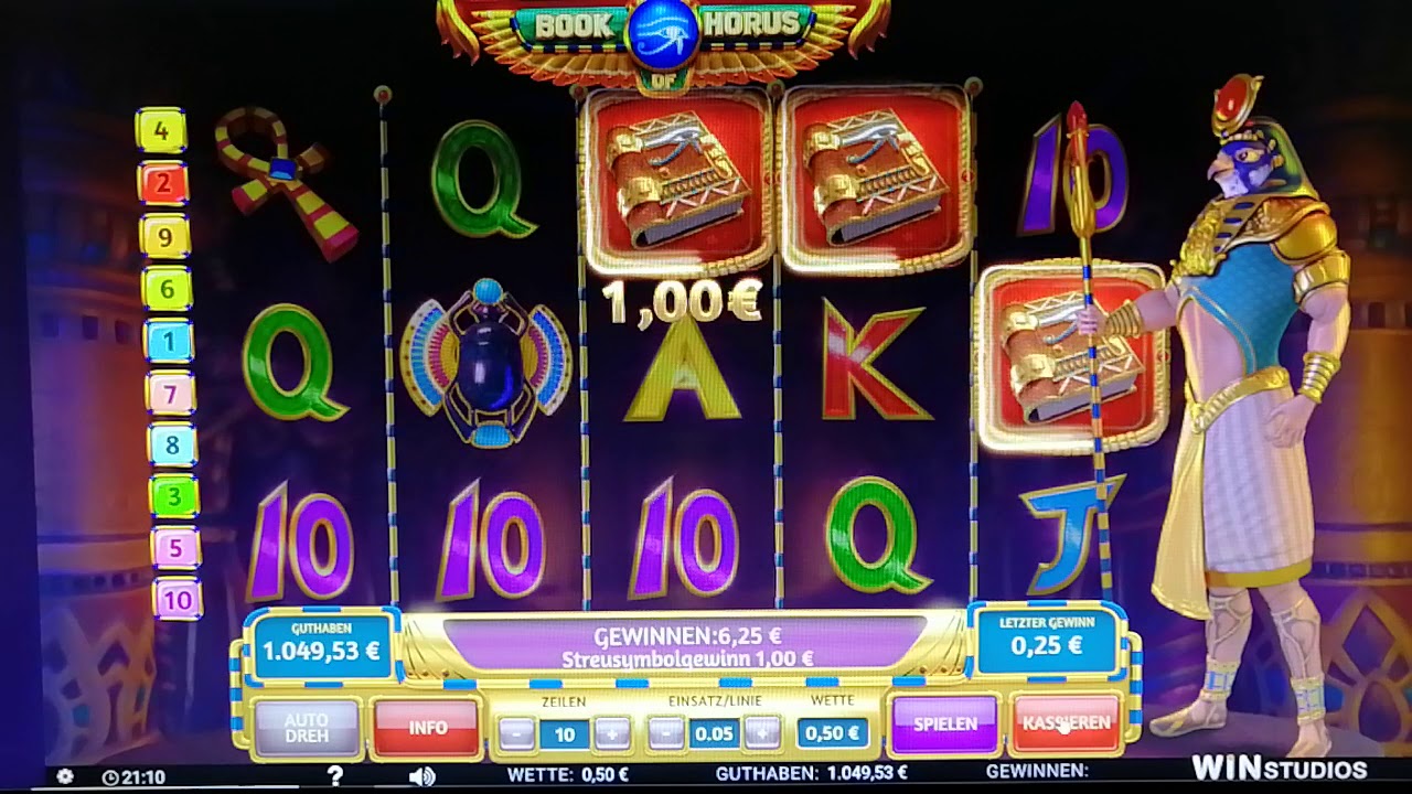 Online Indian Casino Club – Book of Horus – Verluste minimiert