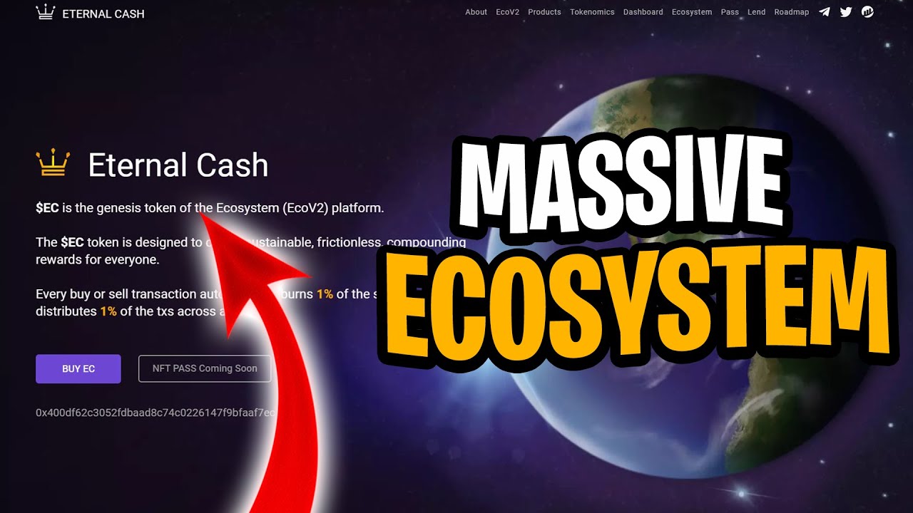 Eternal Cash & Their Massive Ecosystem With An Online Indian Casino Giving Massive Rewards To Holders!