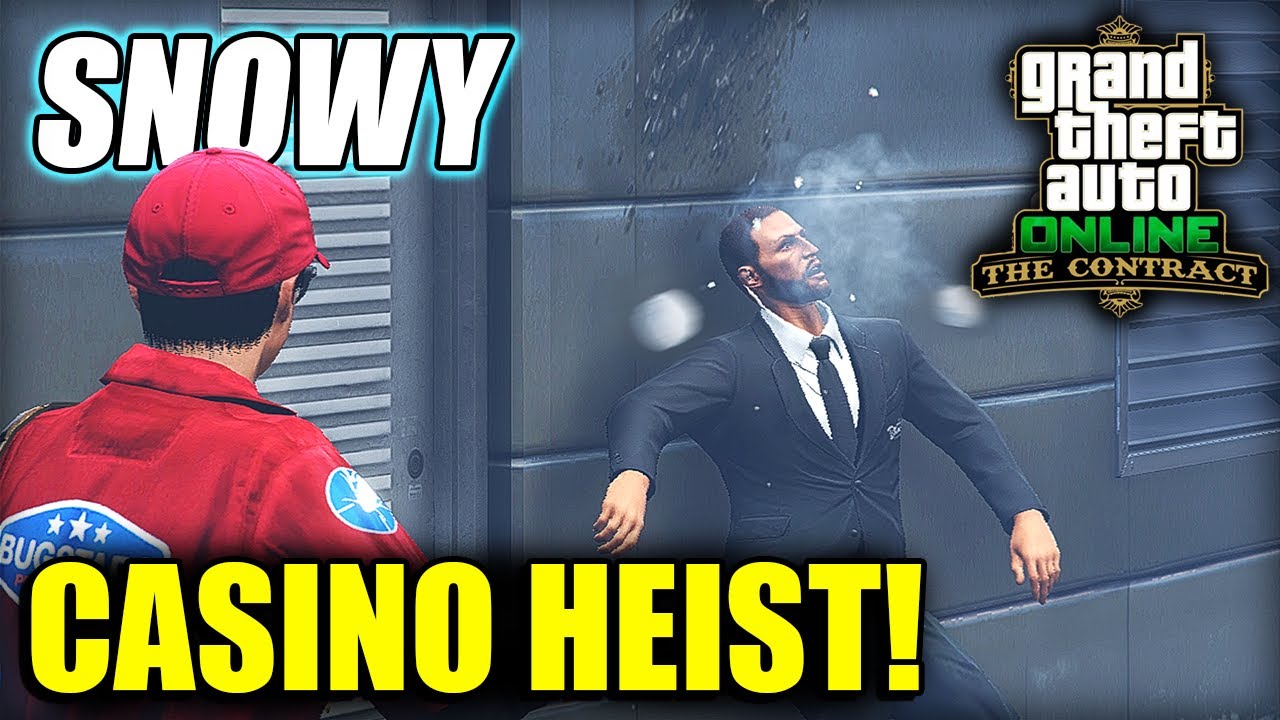 Snow Is Here! | Indian Casino Heist Bugstar Approach With Diamonds Target