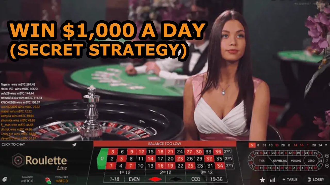 BEST ROULETTE STRATEGY: HOW TO WIN ,000 a month (Live Online Indian Casino)
