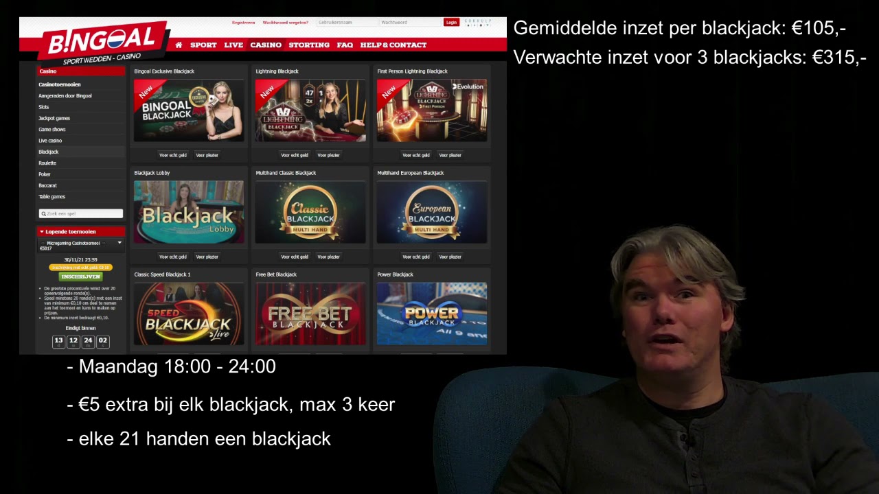 Bingoal Blackjack Promotie| Versla Het Online Indian Casino