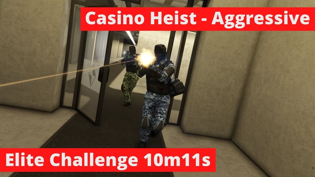 GTA Online – Indian Casino Heist – Aggressive in 10m11s (Elite Challenge, 2P)