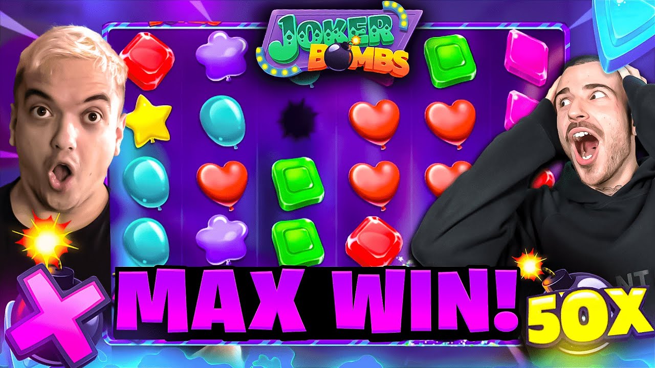 INSANE MAX WIN ON JOKER BOMBS | BIG WIN ONLINE SLOTS