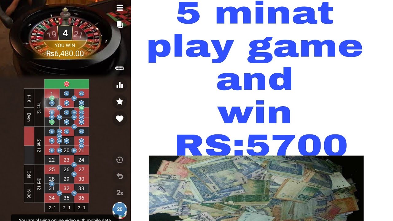 Just 5minat wining 5 k  online Indian Casino games..18+