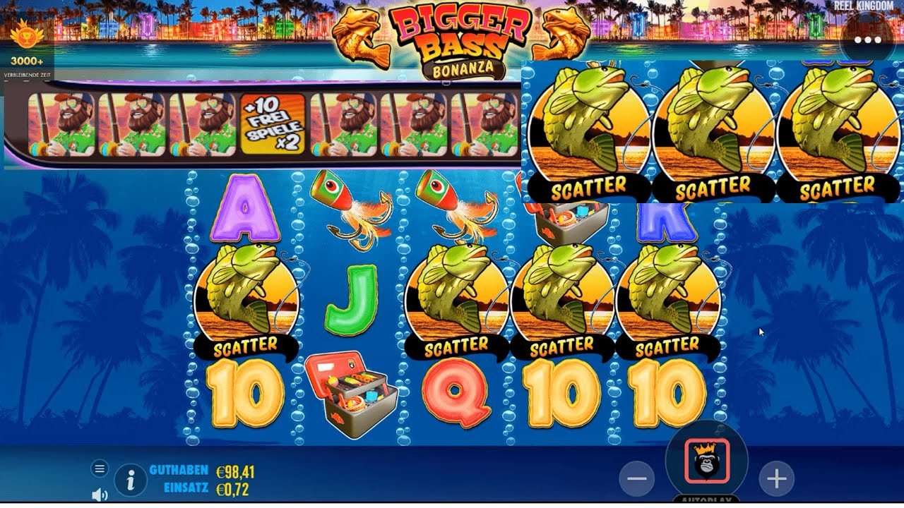Bigger Bass Bonanza Freispieljagd mit 4 Scattern – Online Indian Casino Experiment Deutsch Part 13
