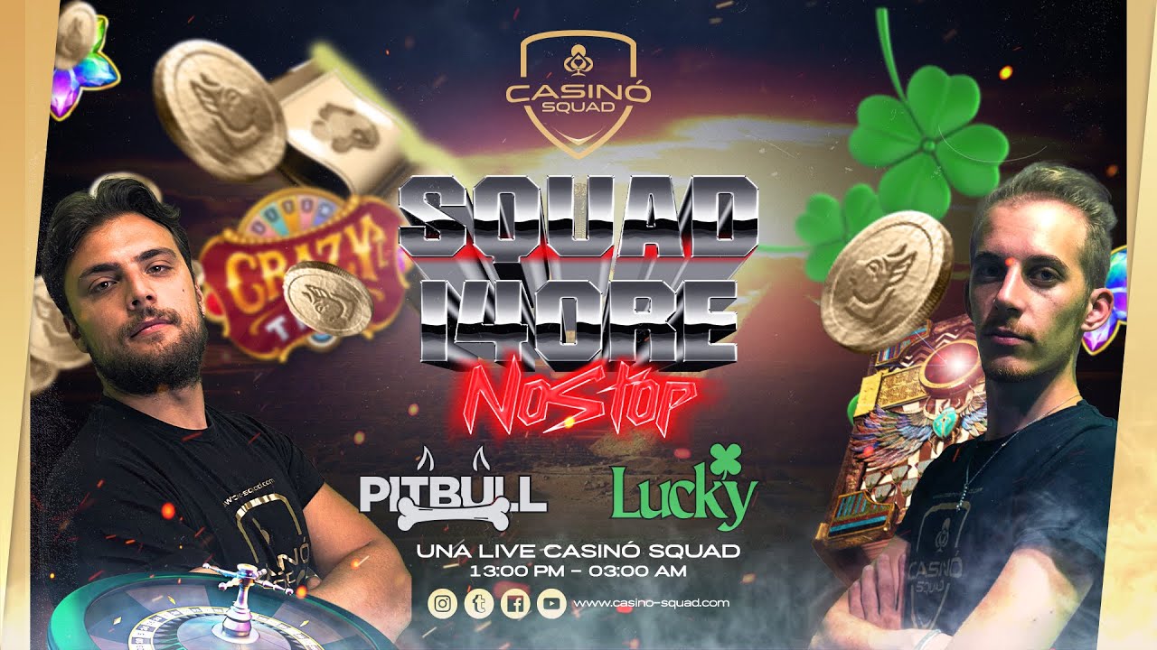 CASINÒ ONLINE ITA – [25/02 -13.00] – 14 ORE NO STOP –  PITBULL & LUCKY