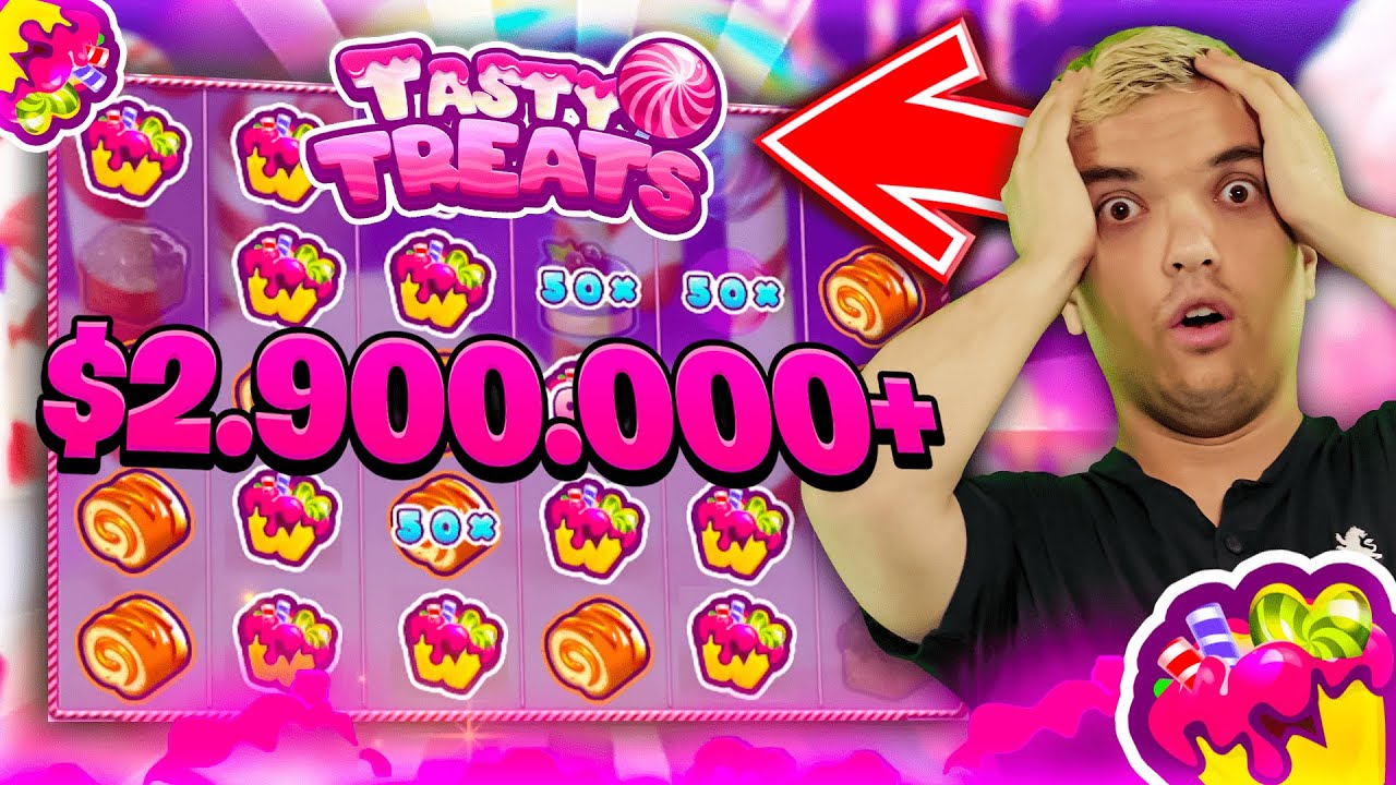 INSANE HIT ON TASTY TREATS BONUS ROUND | Big wins on online slots