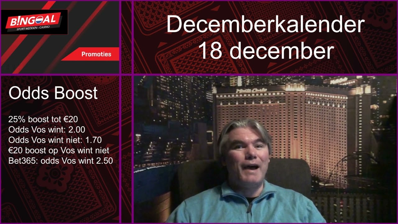 December kalender 18 december 2021 | Versla Het Online Indian Casino