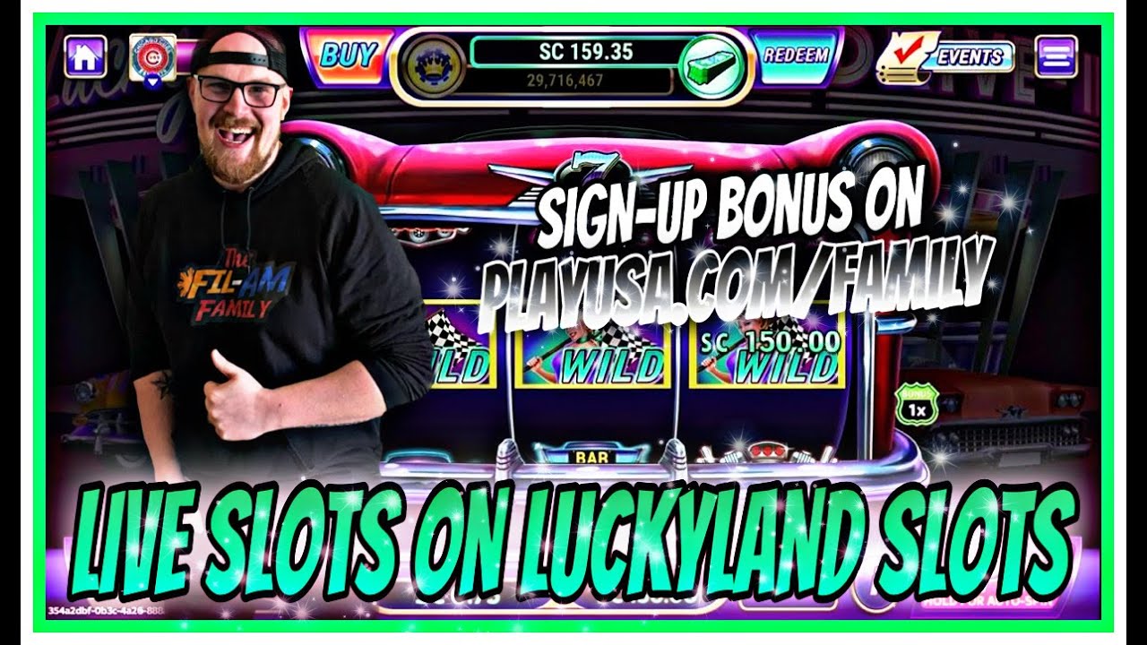 LIVE SLOTS | LUCKYLAND SLOTS | PLAUSA.COM/FAMILY | ONLINE Indian Casino | WIN REAL MONEY