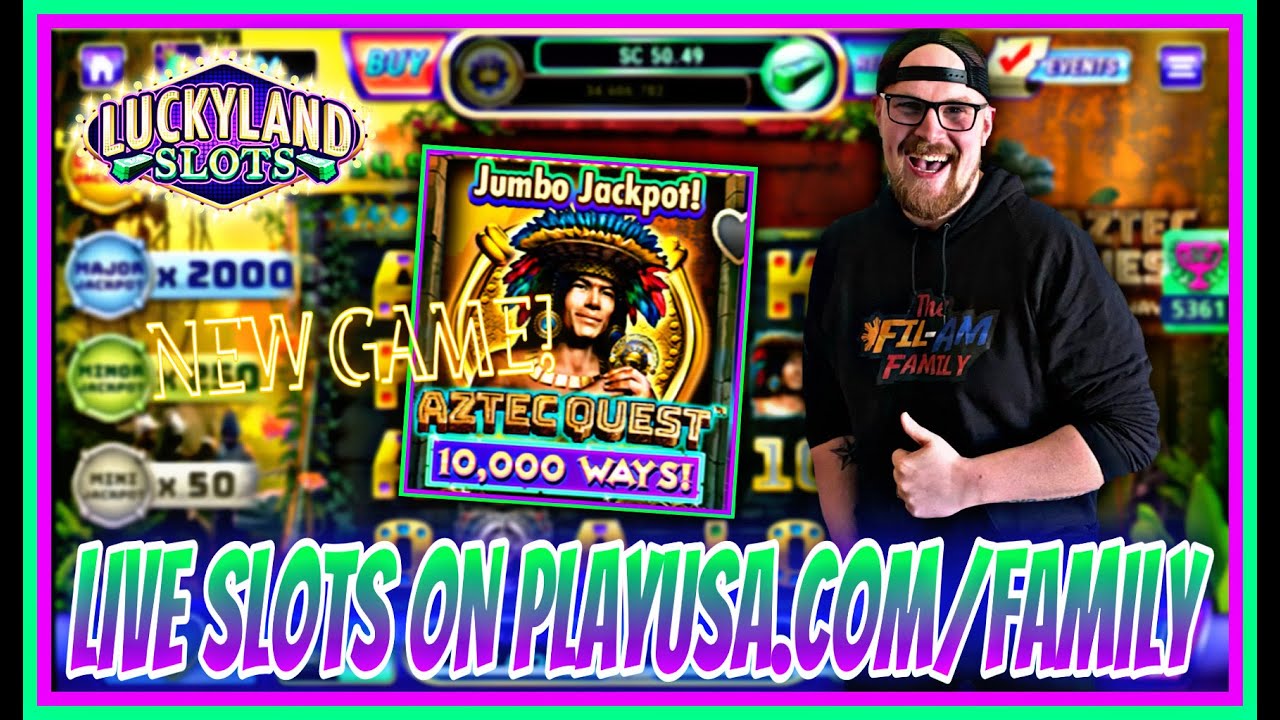 LIVE SLOTS | LUCKYLAND SLOTS | PLAYUSA.COM/FAMILY | ONLINE Indian Casino | WIN REAL MONEY