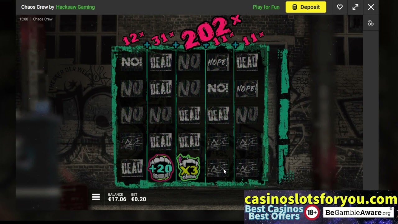 Online Indian Casino Slots, Chaos Crew Big Win Bonus