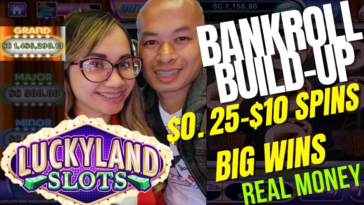 ?Real Money WIN! LuckyLand Slots Online Indian Casino -Winner And A Movie- Big Bonuses! Bank Roll Build Up!