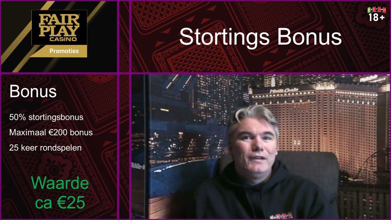 Fair Play Stortings Bonus | Versla Het Online Indian Casino