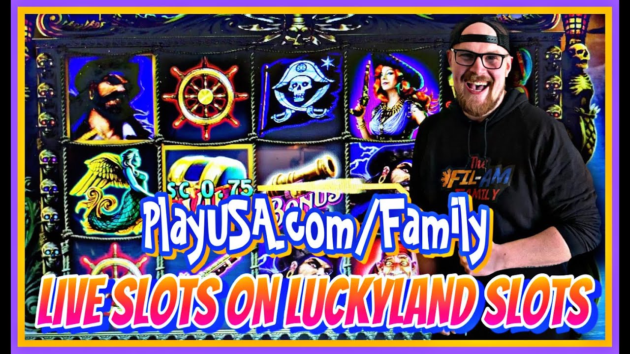 LIVE SLOTS | LUCKYLAND SLOTS | PLAYUSA.COM/FAMILY | ONLINE Indian Casino | WIN REAL MONEY