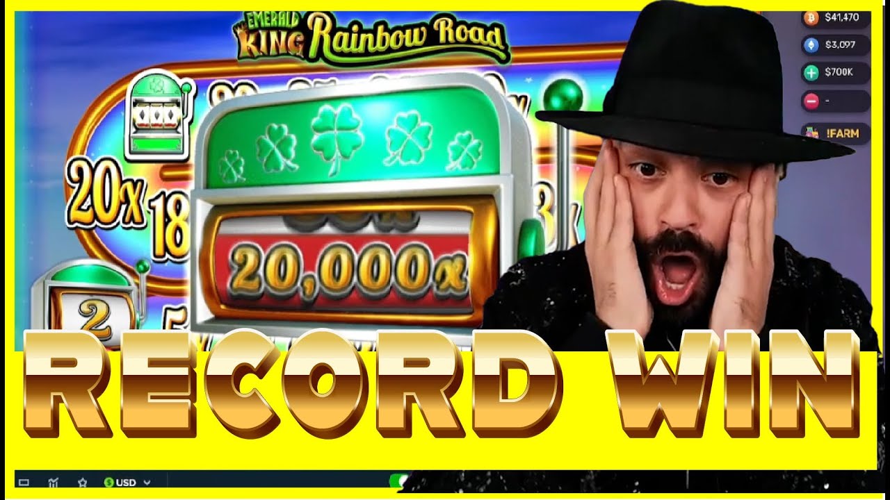 ROSHTEIN RECORD WIN ON EMERALD KING!!