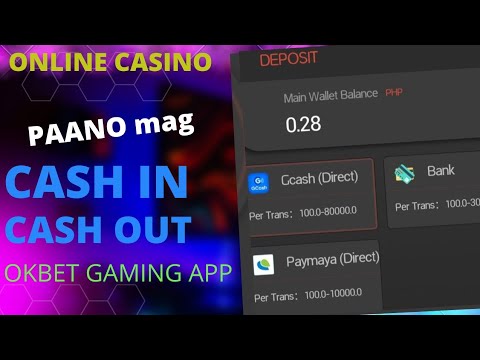 Paano MAG CASH IN/WIDRAW sa No.1 ONLINE Indian Casino OKBET GAMING