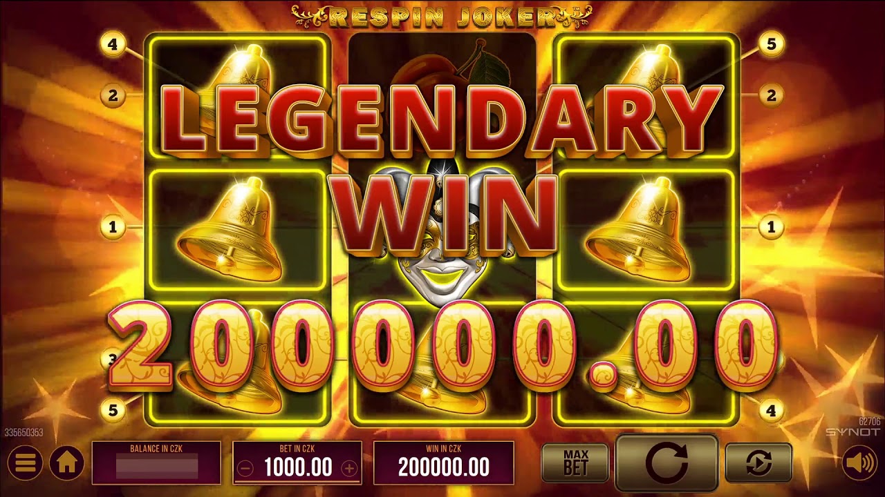 Velká výhra 466 000Kč Respin Joker – Online Indian Casino SynotTIP