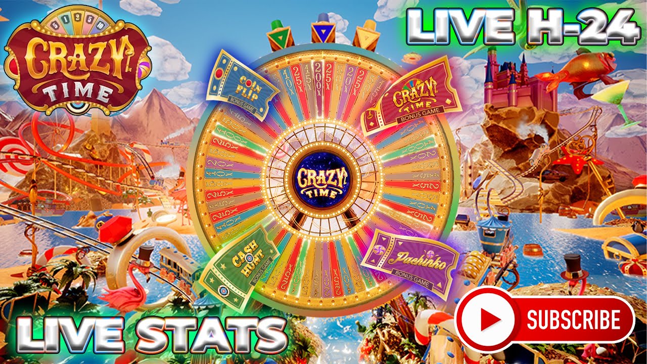 CRAZY TIME LIVE? Evolution Gaming | ONLINE Indian Casino LIVE current