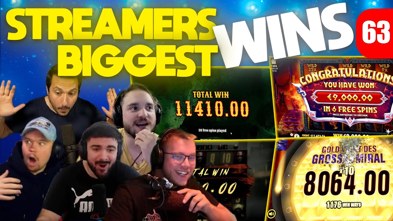 NEW TOP 5 STREAMERS BIGGEST WINS #63/2023