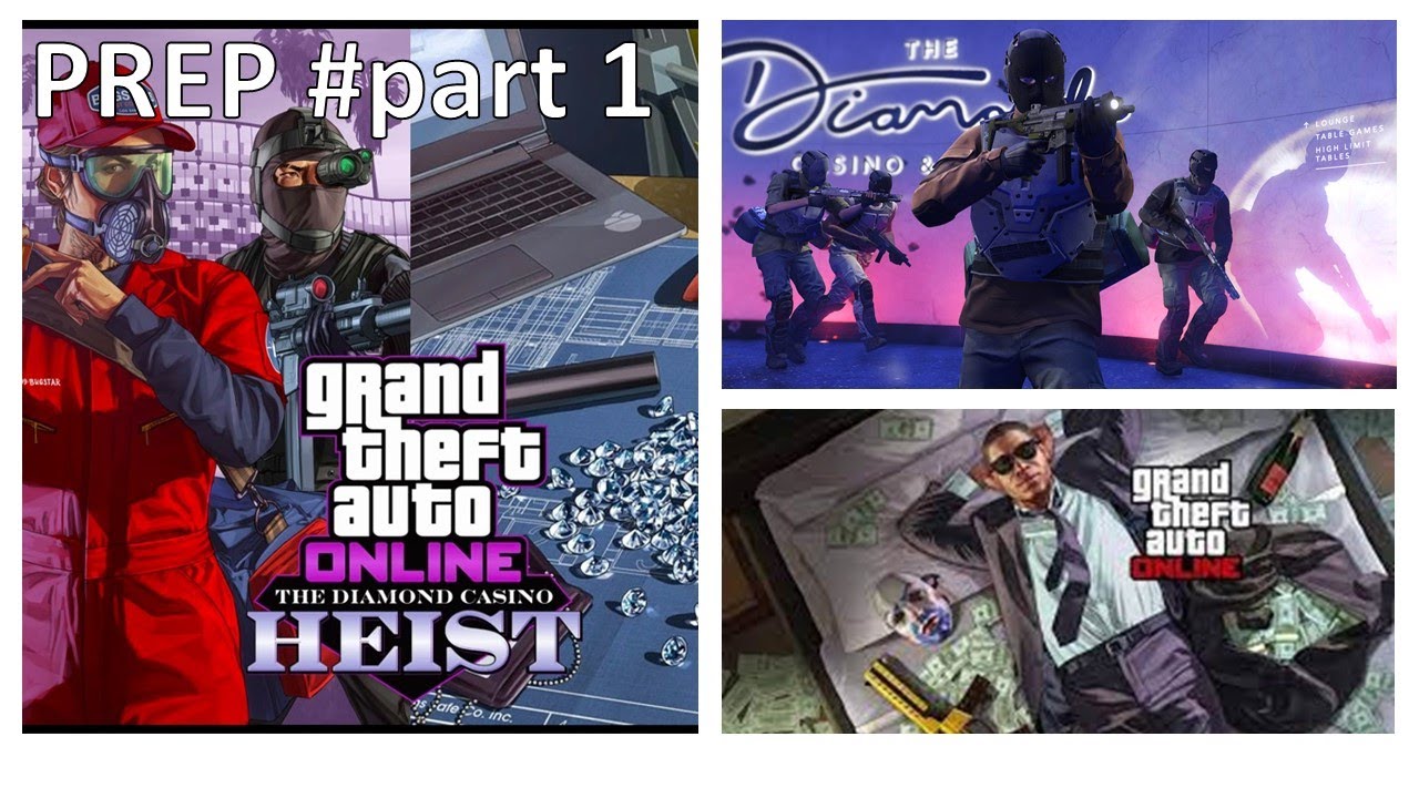 GTA ONLINE –  Indian Casino Heist Prep Part1