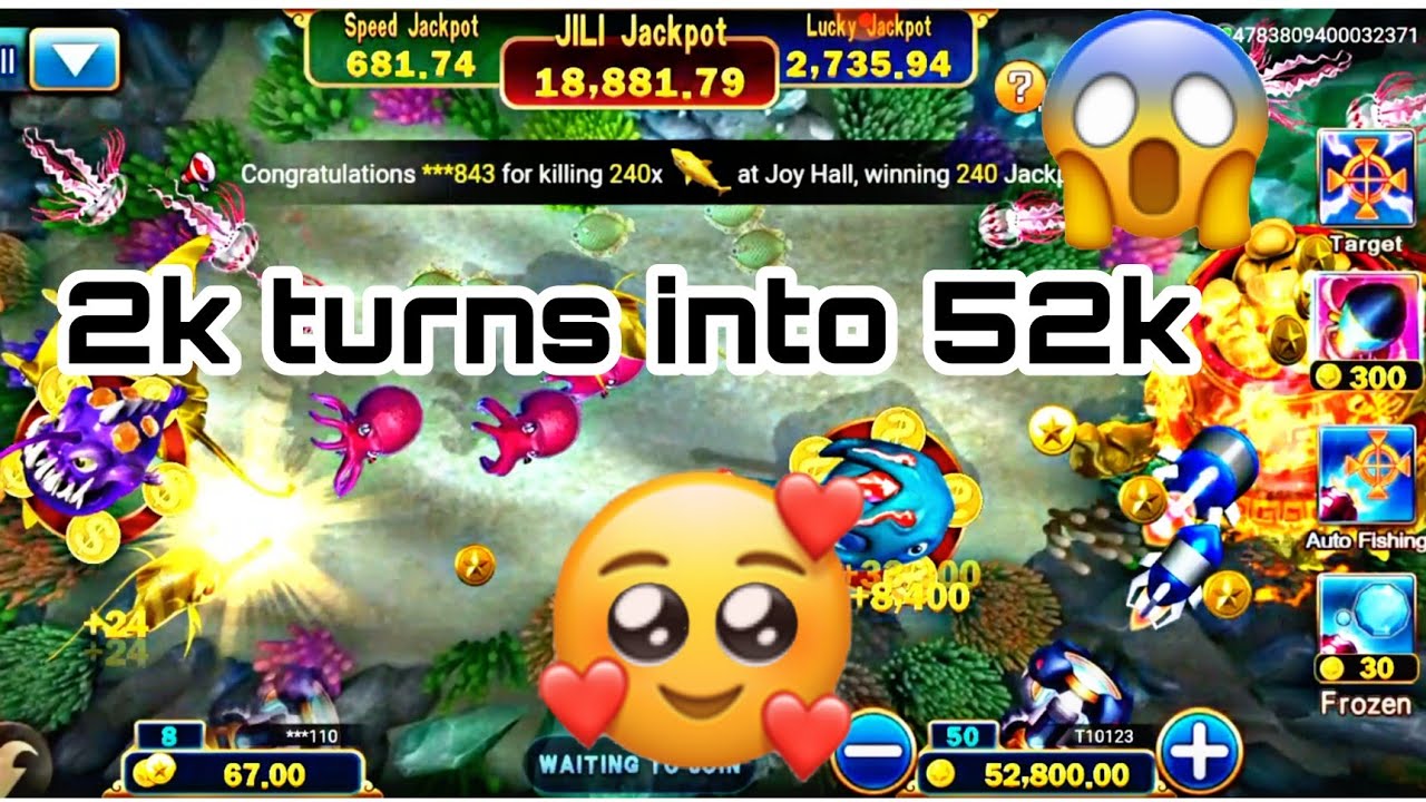 Jackpot fishing #onlinecasino #2kinto52k ????