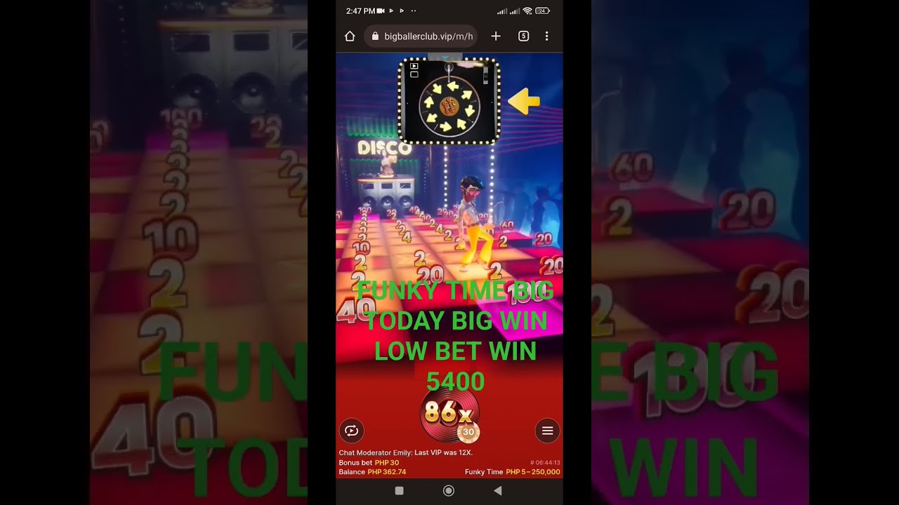 LOW BET WIN 5400 IN FUNKYTIME EVOLUTION ONLINE Indian Casino