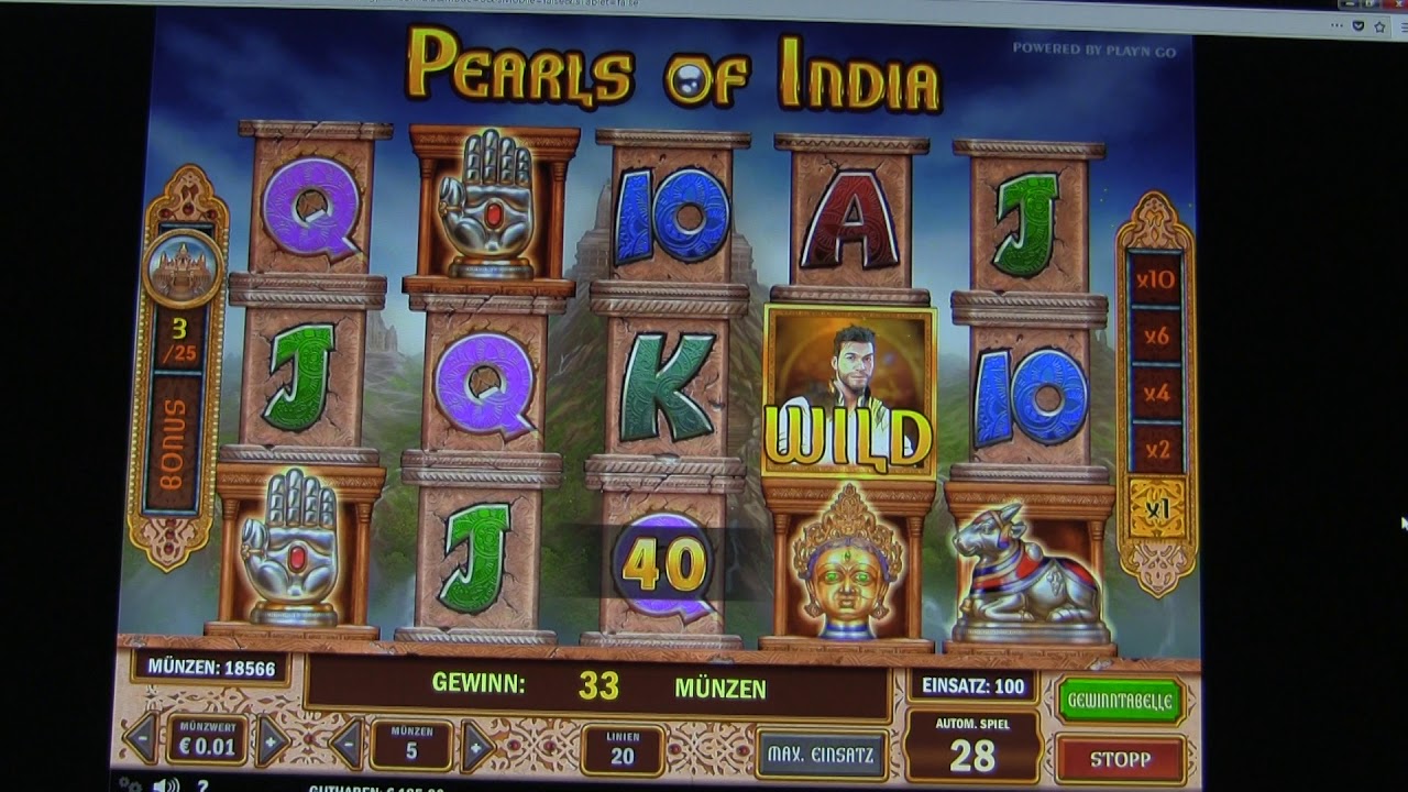 Big Win at Pearls of India with 50 Spins for 1 Euro at Casino Club