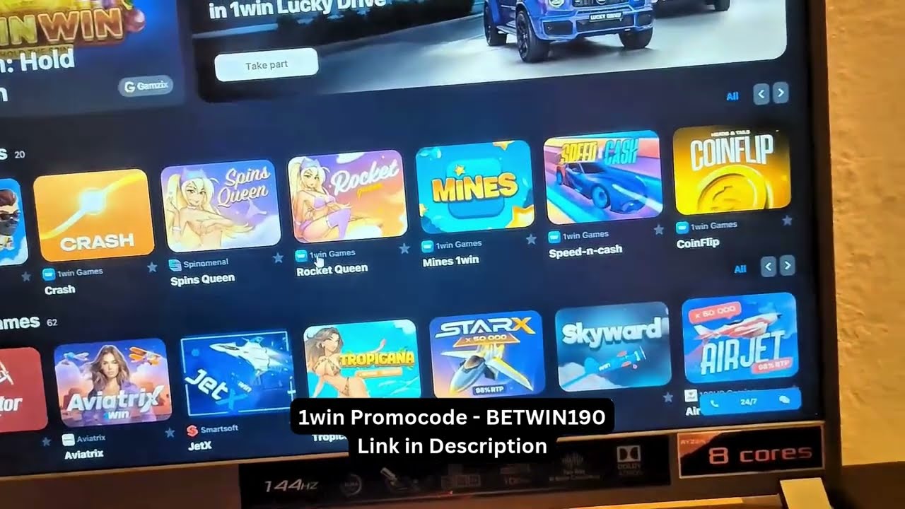 فوز كبير من خدعة سحب المكافأة كازينو 1WIN - كيفية استخدام المكافأة المجانية 20،000 دولار